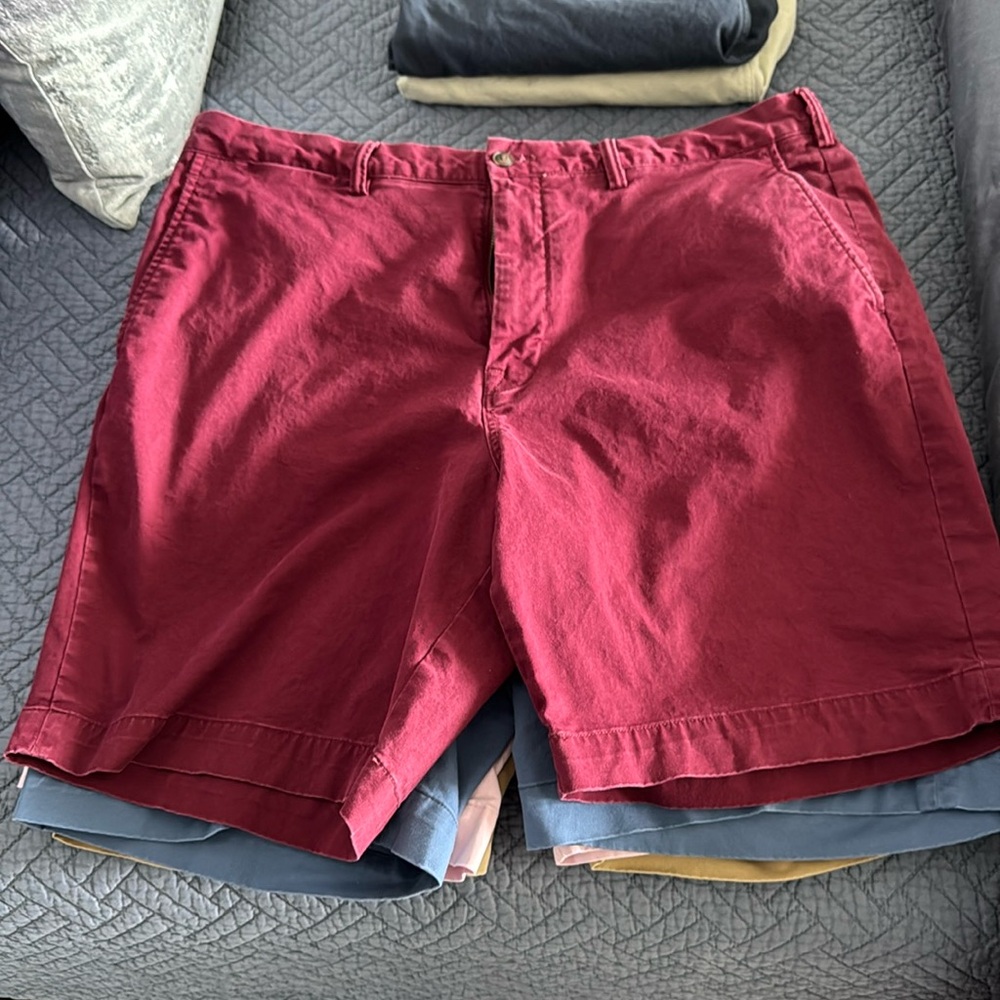 Burgundy Polo Ralph Lauren 9 inch Stretch Classic Fit short